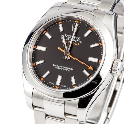 milgauss rolex bampord black dial no markers|Rolex Milgauss history.